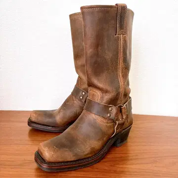 FRYE 플라이 하네스 부츠 Harness 12R 브라운 US7M