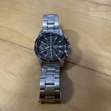 SEIKO 크로노그래프 100m 방수 손목시계