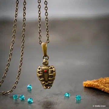 천공의 성 라퓨타 My Treasure 목걸이 로봇 병사 미사용 새상품