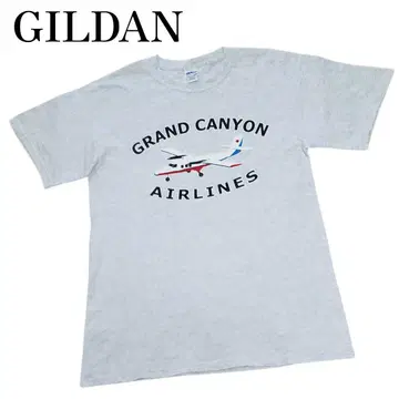 GRAND CANYON AIRLINES 비행기 프린트 티셔츠 GILDAN