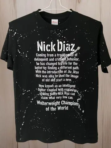 닉 디아즈 Nick Diaz 폭력 주짓수 티셔츠 UFC PRIDE
