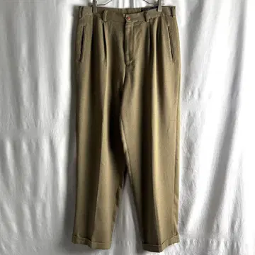 90s NATURAL ISSUE TEXTURE 2턱 레이온