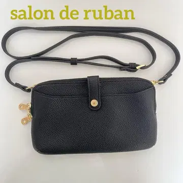 살롱 드 루반 salon de ruban 지갑 백 블랙 지갑