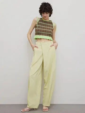 AMERIVINTAGE MEDI WIDETUCK BONTAN PANTS