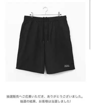엔노이 NYLON EASY SHORTS (BLACK) M