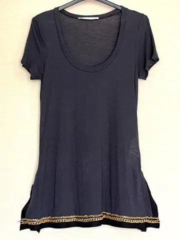 Sacai luck A 라인 티셔츠