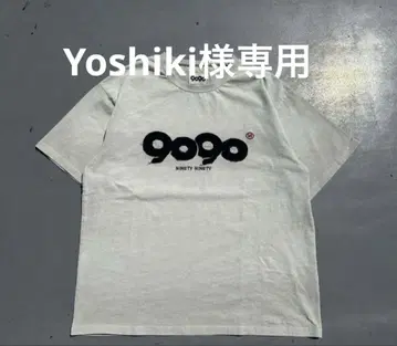 9090 OG 로고 빈티지 티 Gray Size M