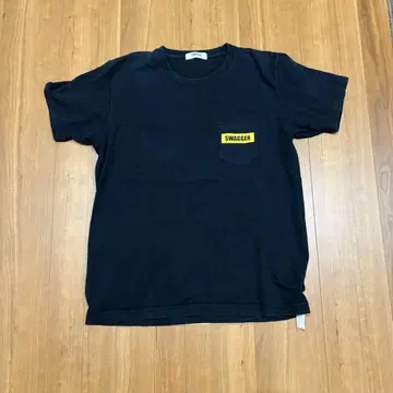 SWAGGER 네이비 포켓 티셔츠 스웨거