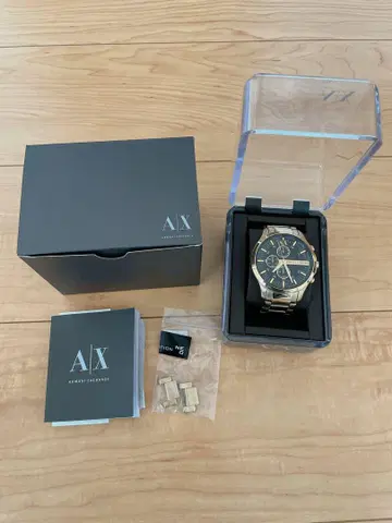 Armani Exchange 아날로그 손목시계 크로노그래프