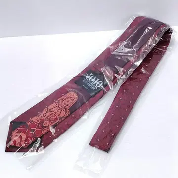 [새상품] 디아볼로 킹 크림슨 넥타이 빨간색 와인 레드 [죠죠]
