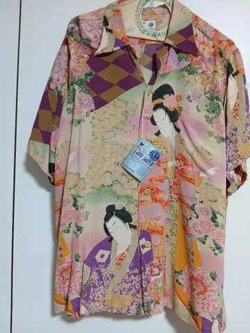 S. HATA SHOTEN 알로하 셔츠 M