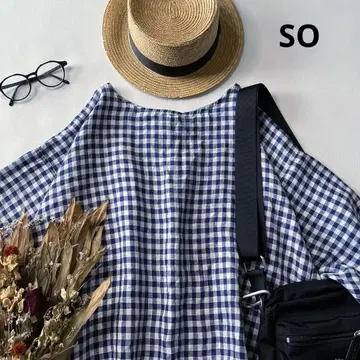 새상품 SO 에스오 앞뒤 2way 린넨 풀오버 셔츠