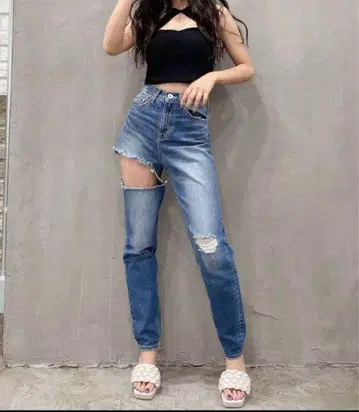 DYDA 데미지 데님