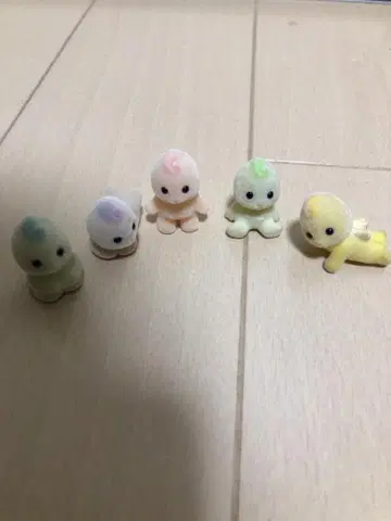 실바니안 패밀리 동화 속의 요정 초기 단종 요정 5개 세트