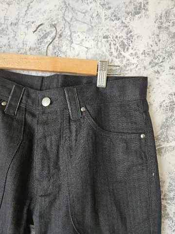 MALE & Co. 남성 바지 M 사이즈 블랙 헤링본 무늬