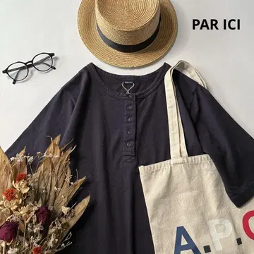 b340*새상품 팰리시 코튼 린넨 크루넥 티셔츠