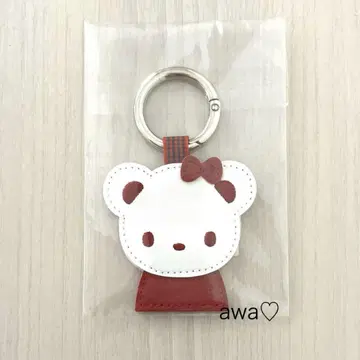 미개봉 패밀리아 네임 홀더 빨간색 새상품 리아짱 네임택