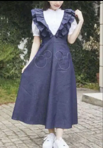 areem 아림 데님 원피스 잔스카 시크릿허니