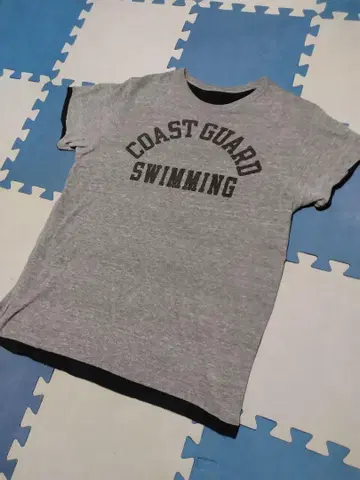 USA제 더블 페이스 COAST GARD 군용 빈티지 티셔츠