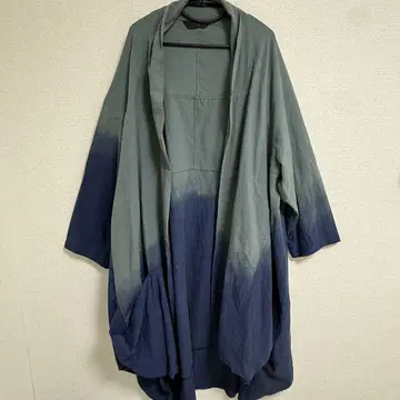 컨디션 최상  모유루 린넨 그라데이션 코트