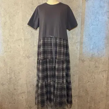 MONiLE 튤 티어드 원피스