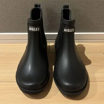 AIGLE 레인부츠 여성용 블랙 38