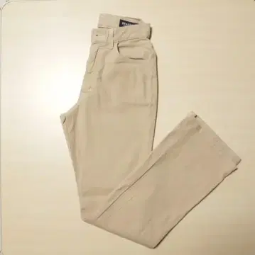 레어 90년대 00년대 BRAPPERS 하이라이즈 팬츠 베이지