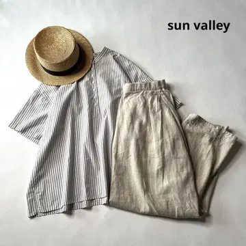 a1734* 선밸리 코튼 린넨 롱 스커트
