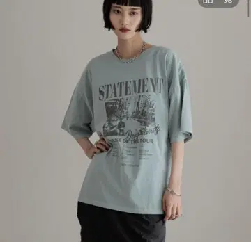 로리즈팜 BIG 프린트 TEE