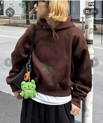 CIAOPANIC TYPY 자수 로고 속기모 후드티