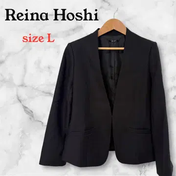 [ Reina Hoshi ] 테일러드 자켓 L 사이즈 블랙 비즈니스