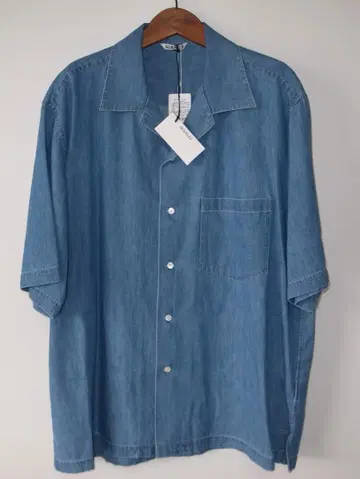 AURALEE 반팔 데님 셔츠 size5 DENIM SHIRT