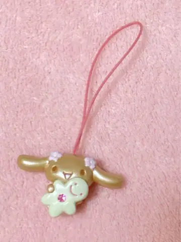 시나모롤 모카 참 마스코트 스트랩 가샤폰 Sanrio