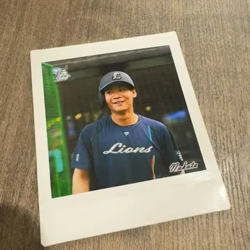 사이타마 세이부 라이온스 75주년 시리즈 폴라로이드 나카타 케이스케