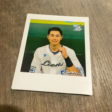 사이타마 세이부 라이온즈 75주년 시리즈 폴라로이드 니시카와 아이야