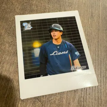 사이타마 세이부 라이온즈 75주년 시리즈 폴라로이드 타키자와 나츠오