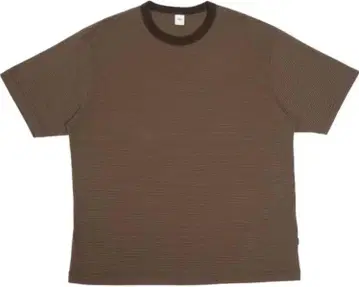 OVY Over Dye Border T-shirts brown L 사이즈