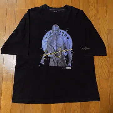 SeanJohn 로고 자수 티셔츠 2XL 숀 존