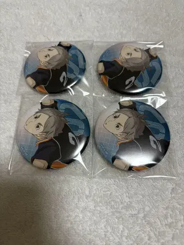하이큐 스가와라 코시 캔뱃지