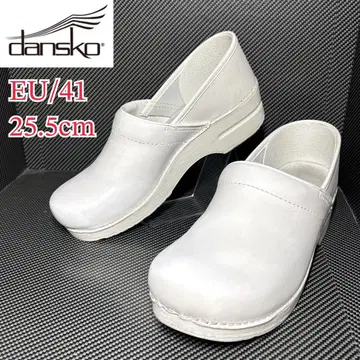 단스코 프로페셔널 박스 가죽 화이트 EU41/25.5cm