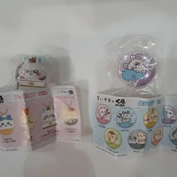 치이카와 x 쿠라스시 모몽가 피규어 캔배지
