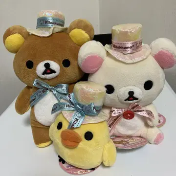 반짝리본 봉제 인형 3종 세트