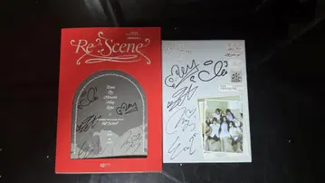 rescene 앨범 사인 사인 포함 앨범