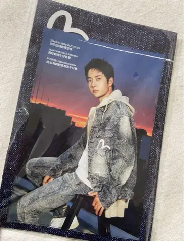 왕이보 evisu 공식 접이 포스터