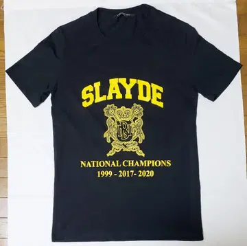 닐바렛 이탈리아제 블랙 SLAYDE 티셔츠
