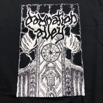 DAMNATION ALLEY 데스메탈 티셔츠 XL
