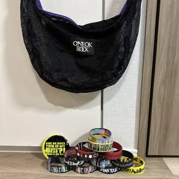 ONE OK ROCK 메쉬 숄더백 라바방 캔 배치