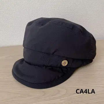 CA4LA 블랙 헌팅 캡 카시라