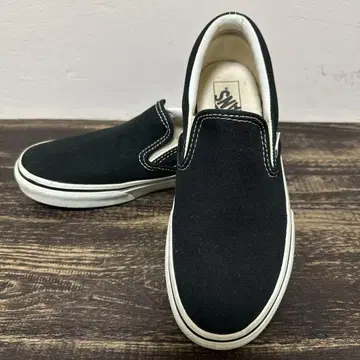 반스 VANS 블랙 검정 슬립온