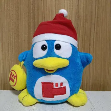 동펜 산타 모자 봉제 인형